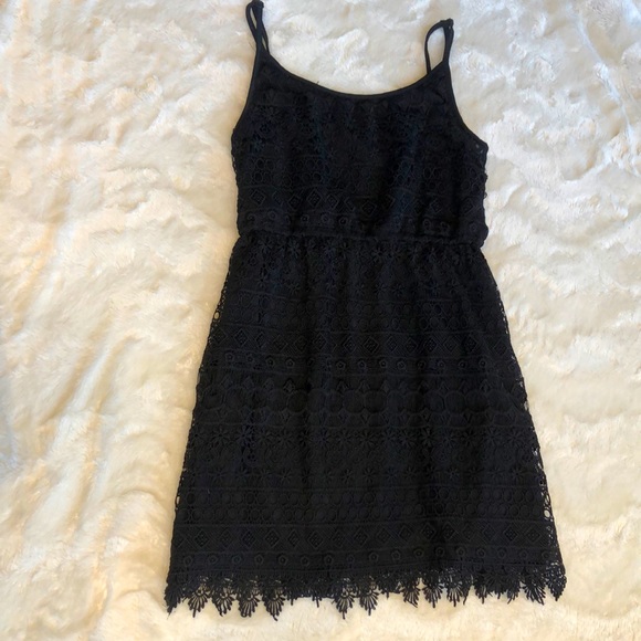 Lace dress with adjustable spaghetti straps - size S - Picture 1 of 4